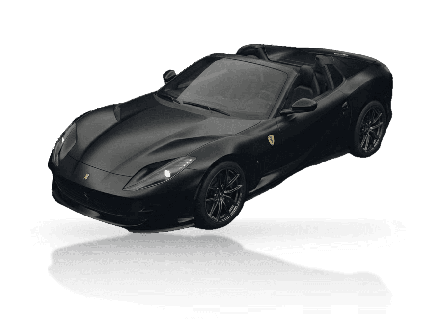 Illustration of a Ferrari 812 GTS.
