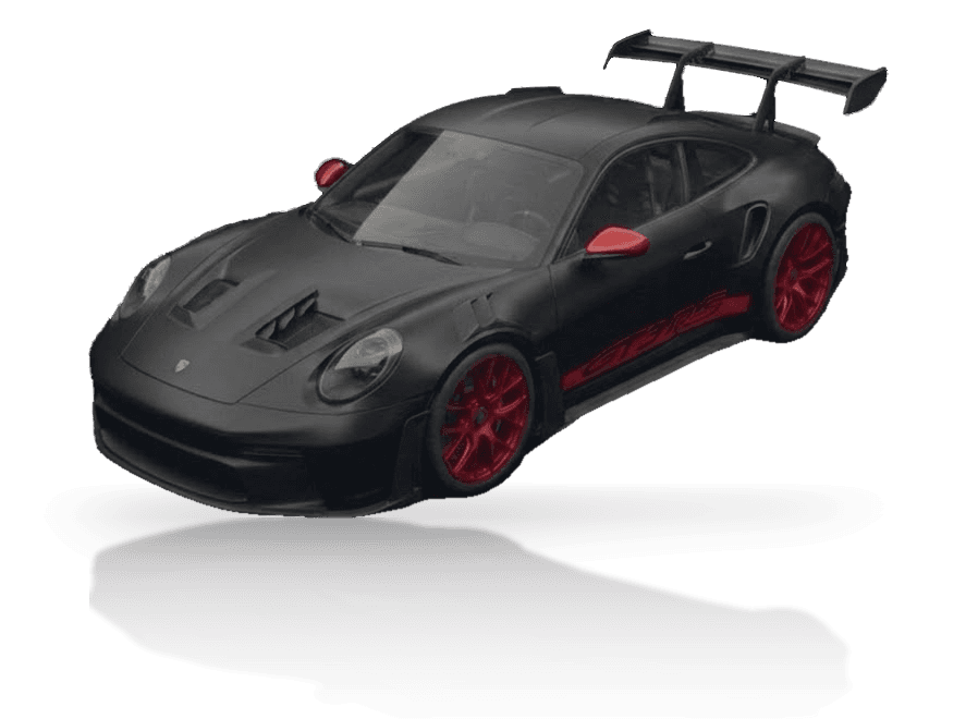 Illustration of a Porsche 911 GT3 RS.
