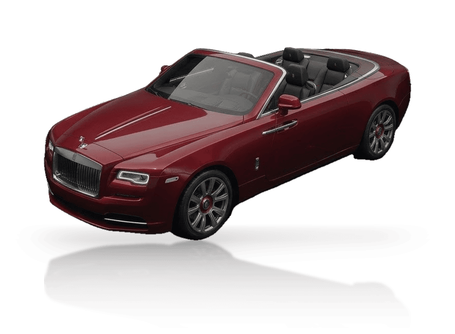 Illustration of a Rolls-Royce Dawn.