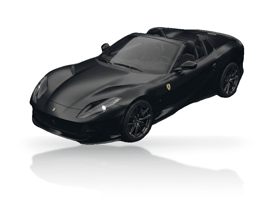 Illustration of a Ferrari 812 GTS.