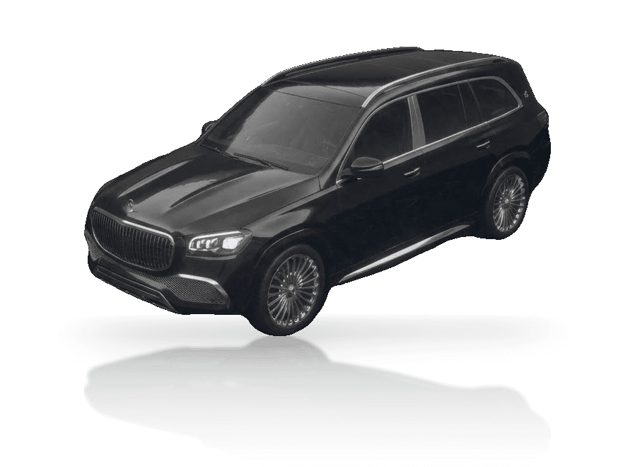Illustration of a Mercedes-Maybach GLS 600.